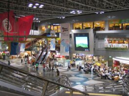 Tijeras desaparecen en aeropuerto de Japón