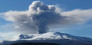 El 13 de noviembre de 1985 el volcán hizo erupción causando 25.000 muertos (Foto: Twitter )